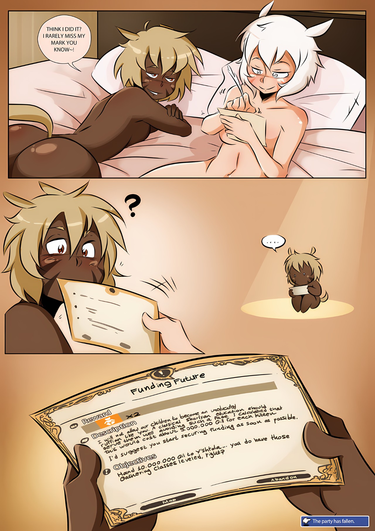 Final Fantasy XIV: Quest Reward Porn Comics english 15