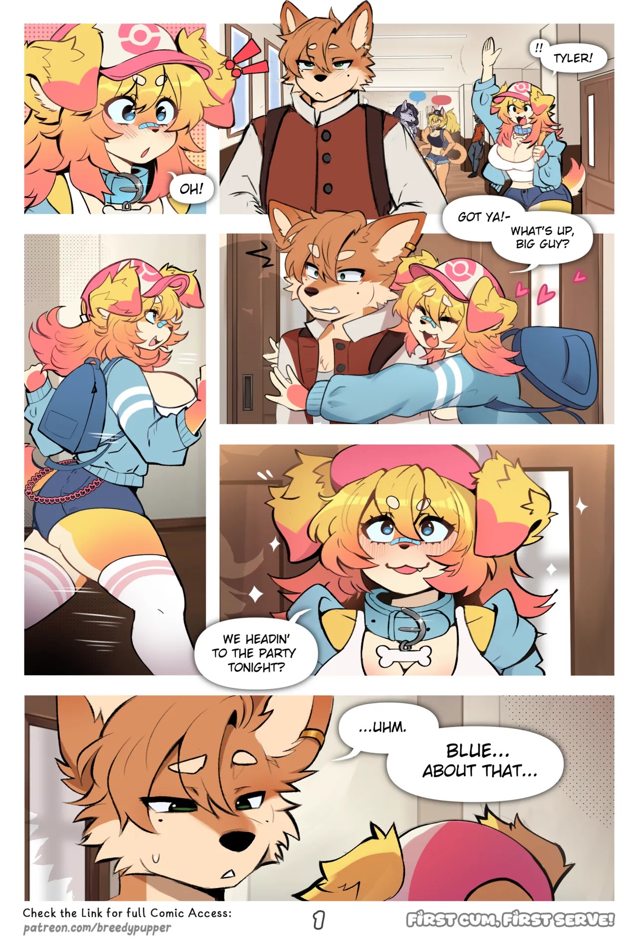 First Cum, First Serve! Porn Comics english 02