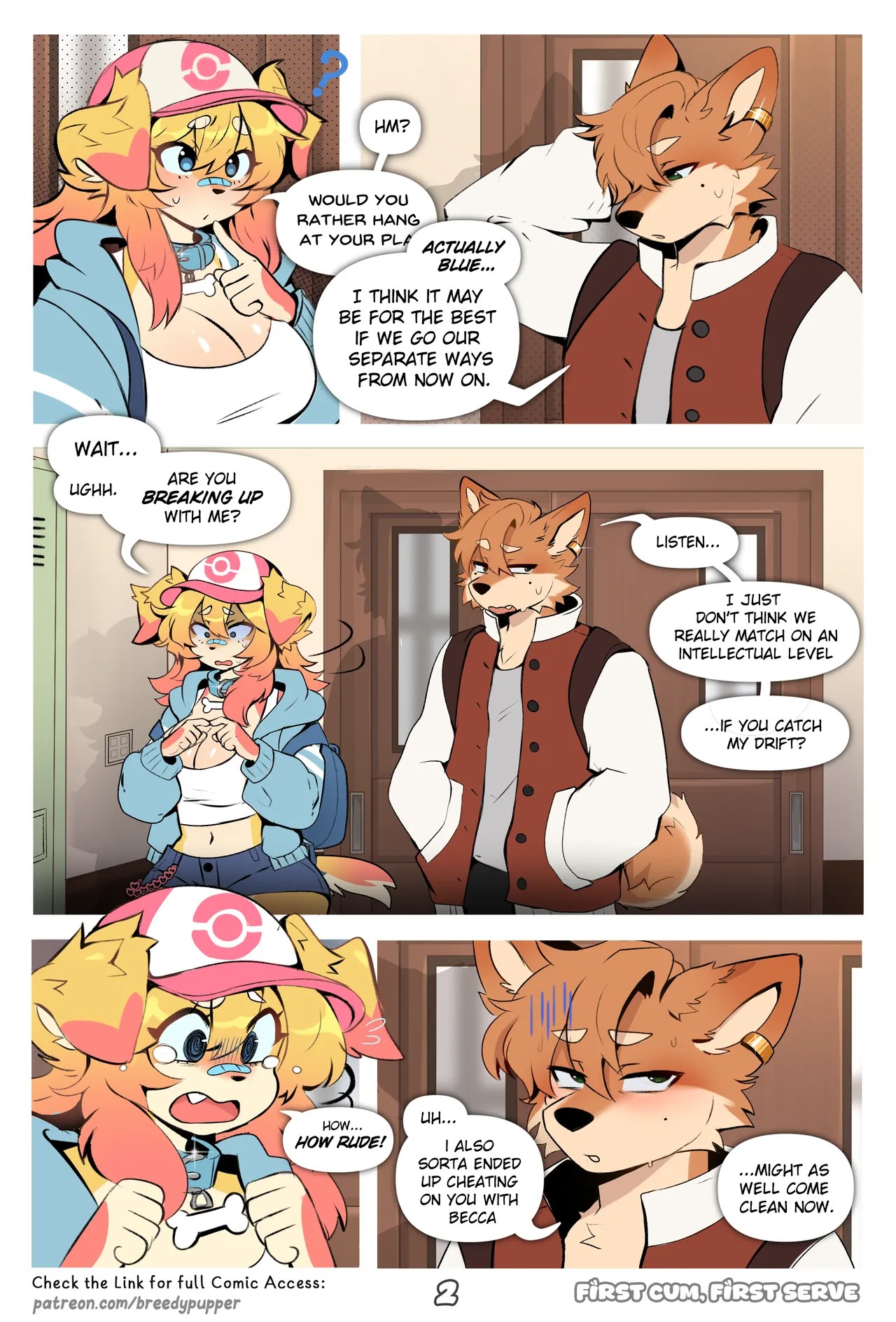 First Cum, First Serve! Porn Comics english 03