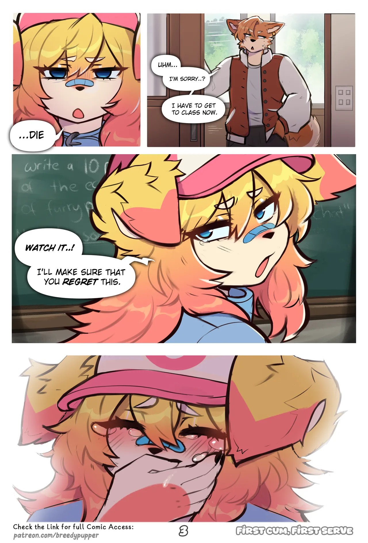 First Cum, First Serve! Porn Comics english 04