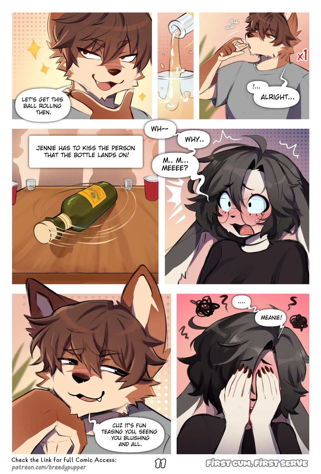 First Cum, First Serve! Porn Comics english 12