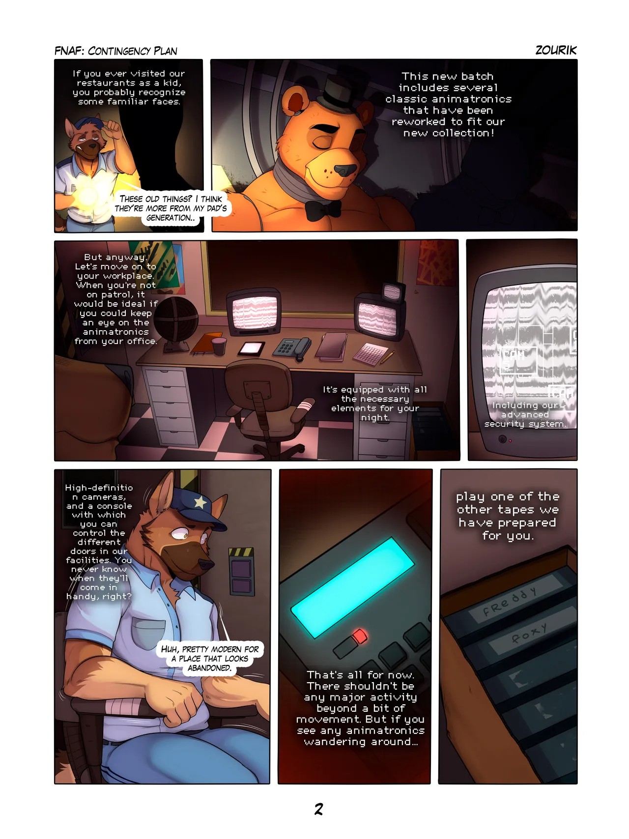 FNAF: Contingency Plan! Porn Comics english 04