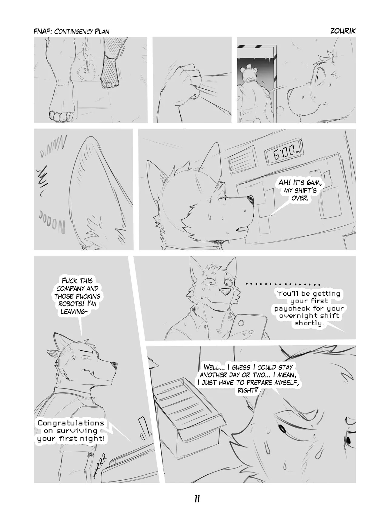 FNAF: Contingency Plan! Porn Comics english 13