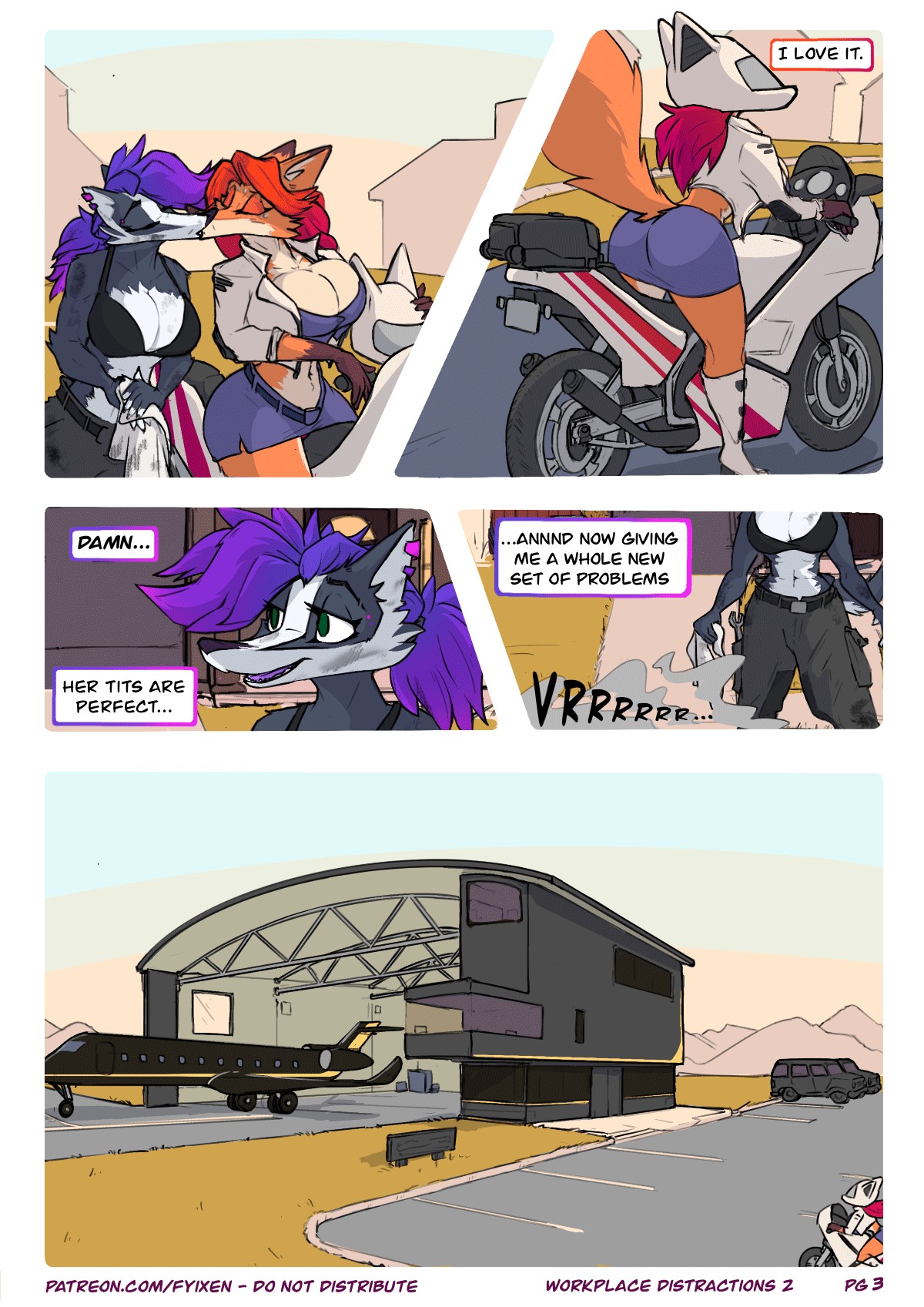 Fyixa And Llydian: Workplace Distractions Part 2 Porn Comics english 04