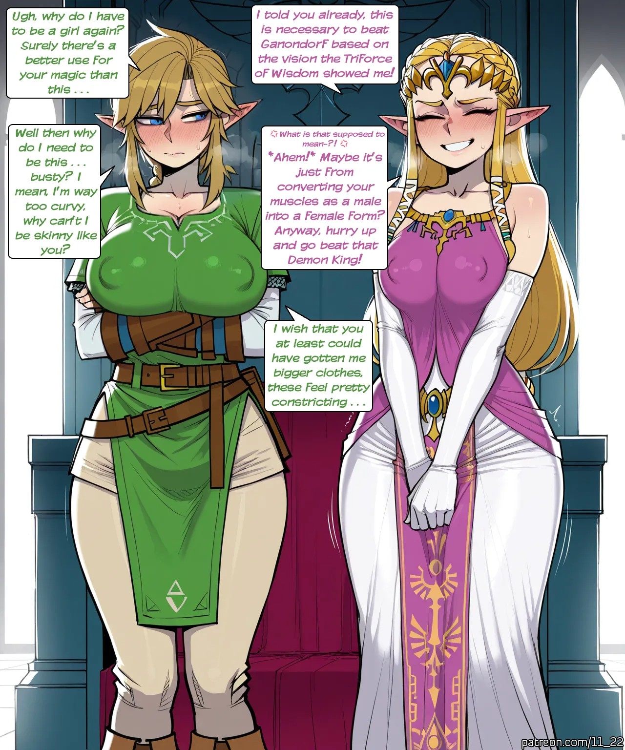 Ganondorf x link porn comics