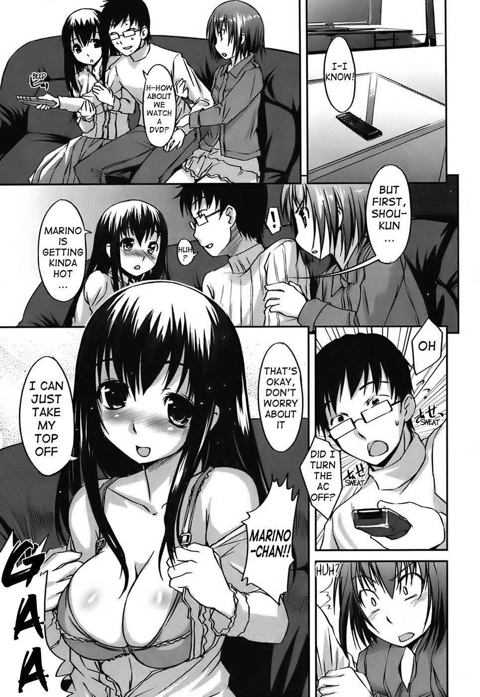 Girlfriend in Swimsuit Part 4 Porn Comics english 03