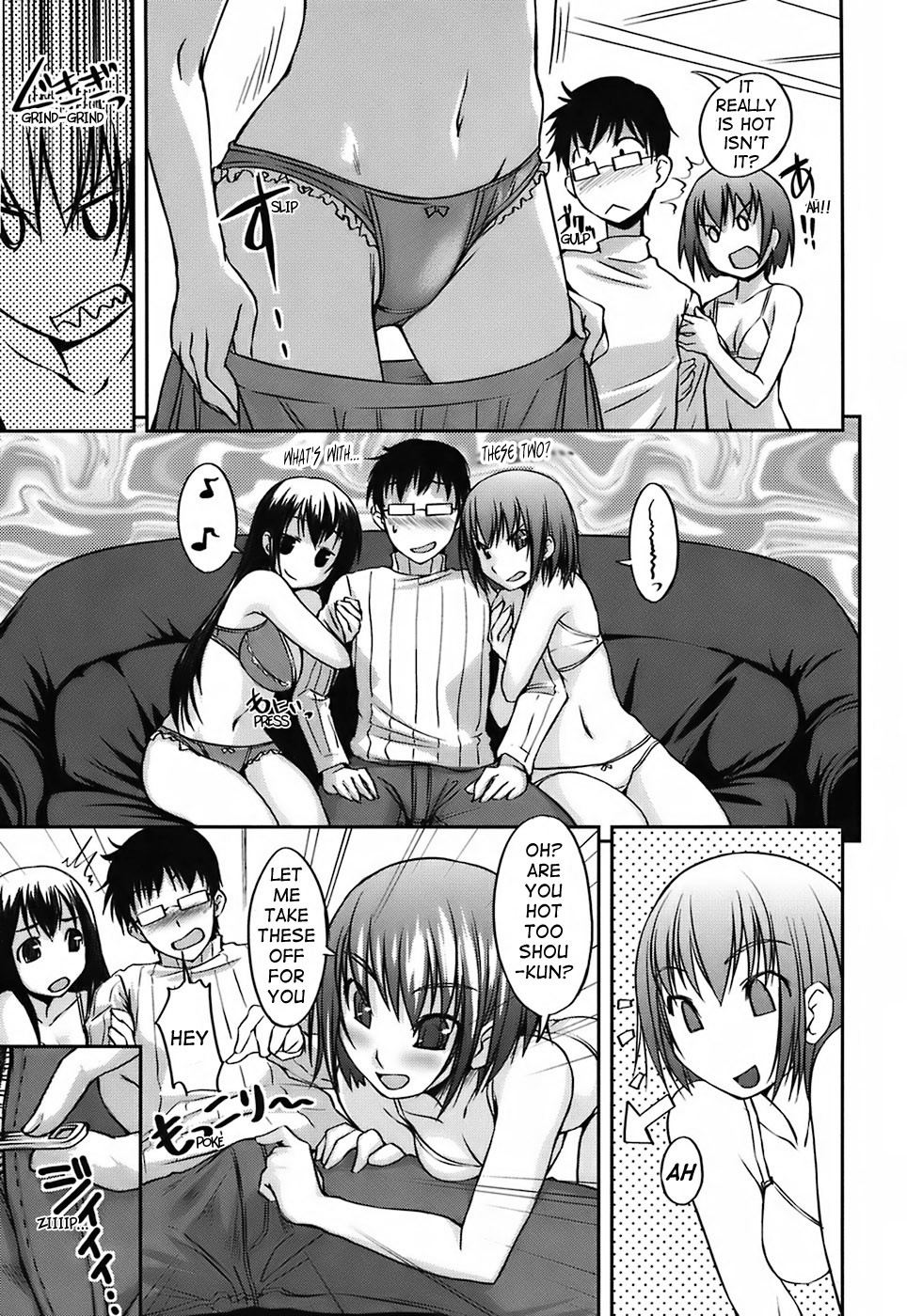 Girlfriend in Swimsuit Part 4 Porn Comics english 05