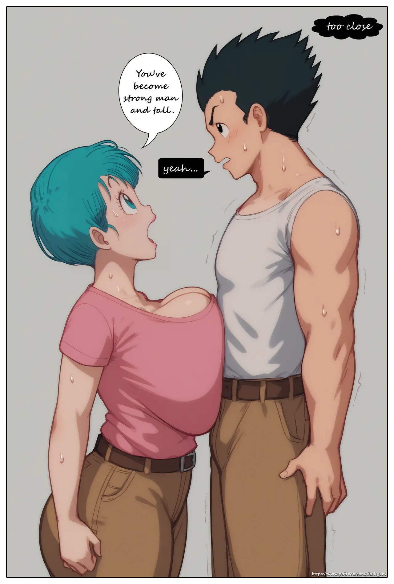 Gohan Visits Bulma Porn Comics english 03
