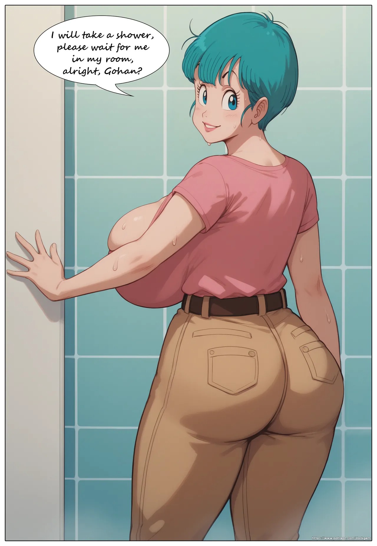 Gohan Visits Bulma Porn Comics english 11