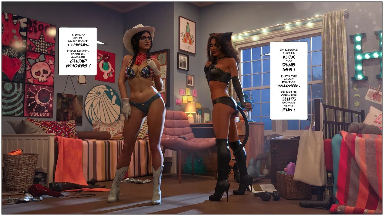 Halloween Whores By Tab109 Porn Comics english 02