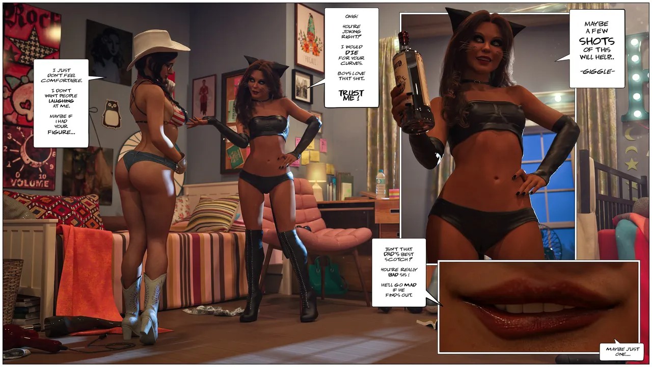 Halloween Whores By Tab109 Porn Comics english 03