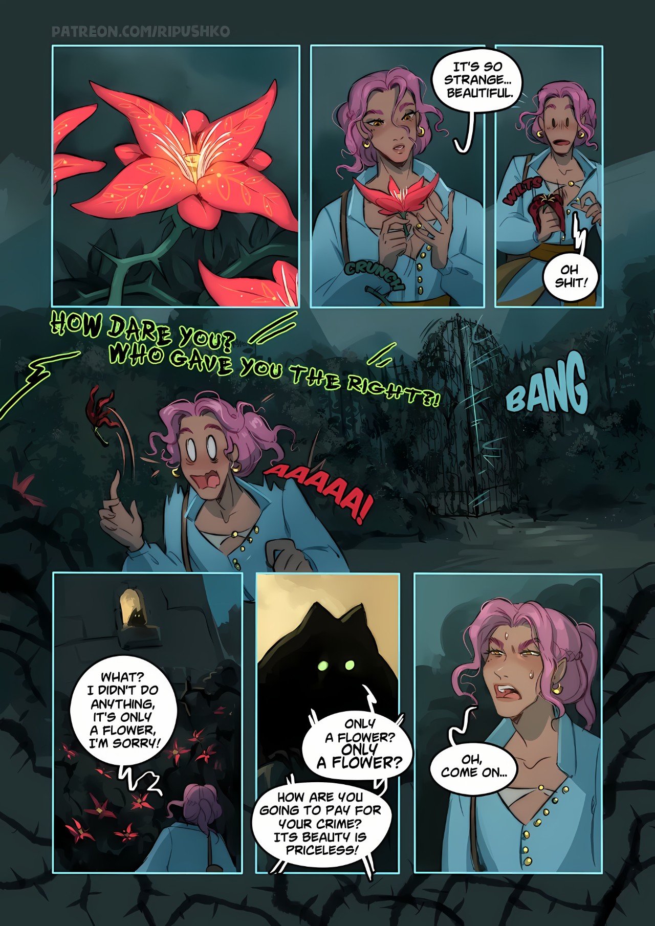 Handsome And The Beast Porn Comics english 03