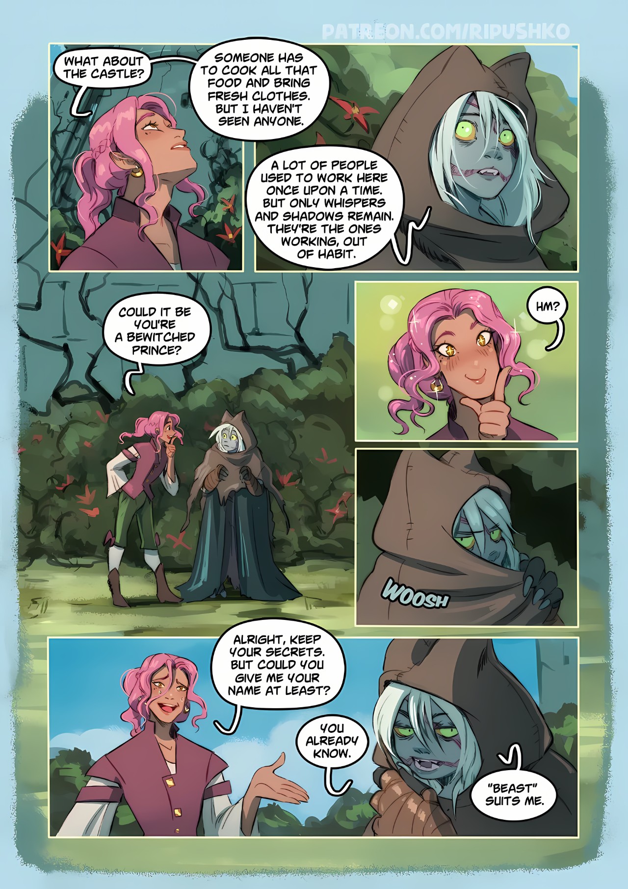 Handsome And The Beast Porn Comics english 12