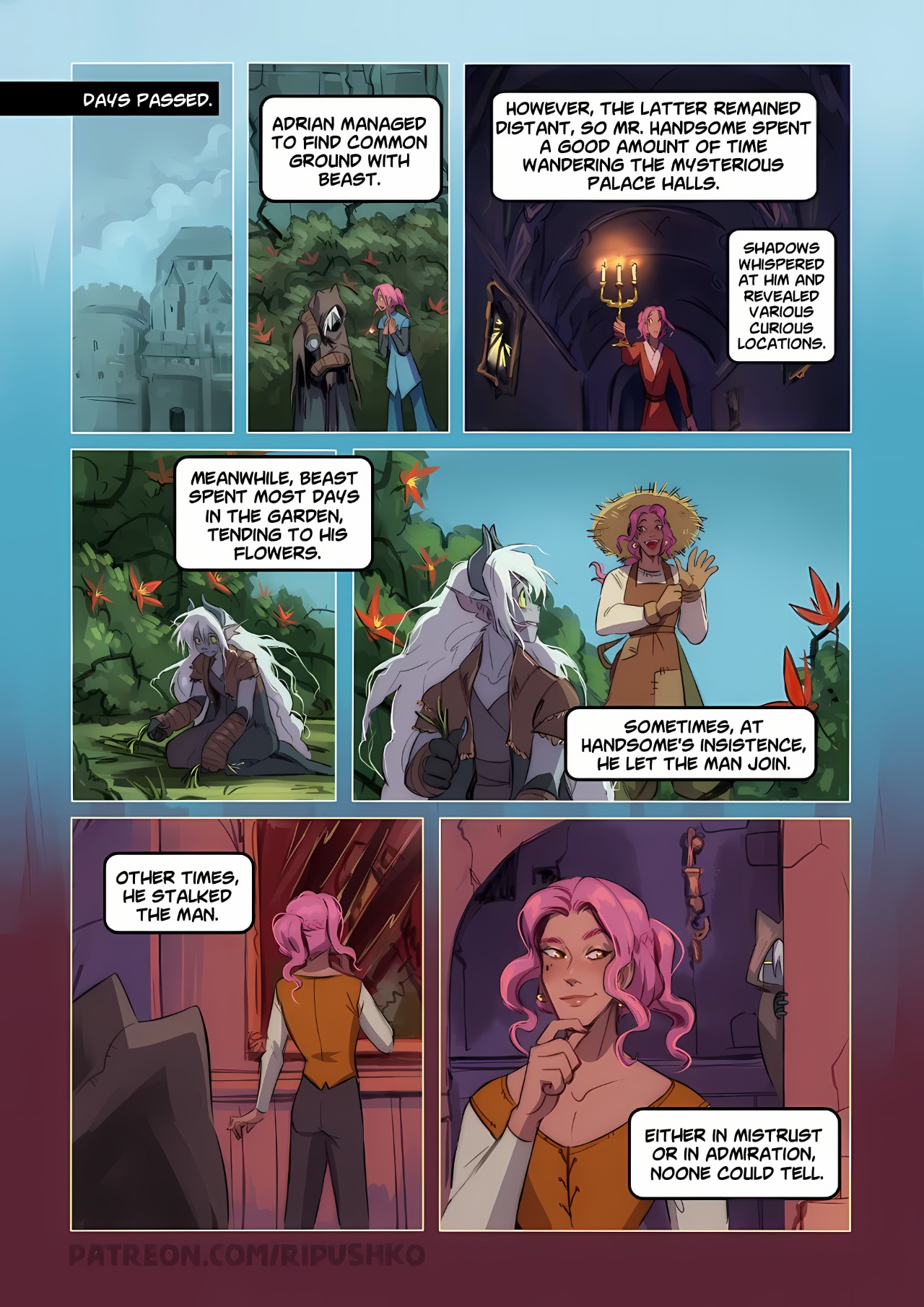 Handsome And The Beast Porn Comics english 16