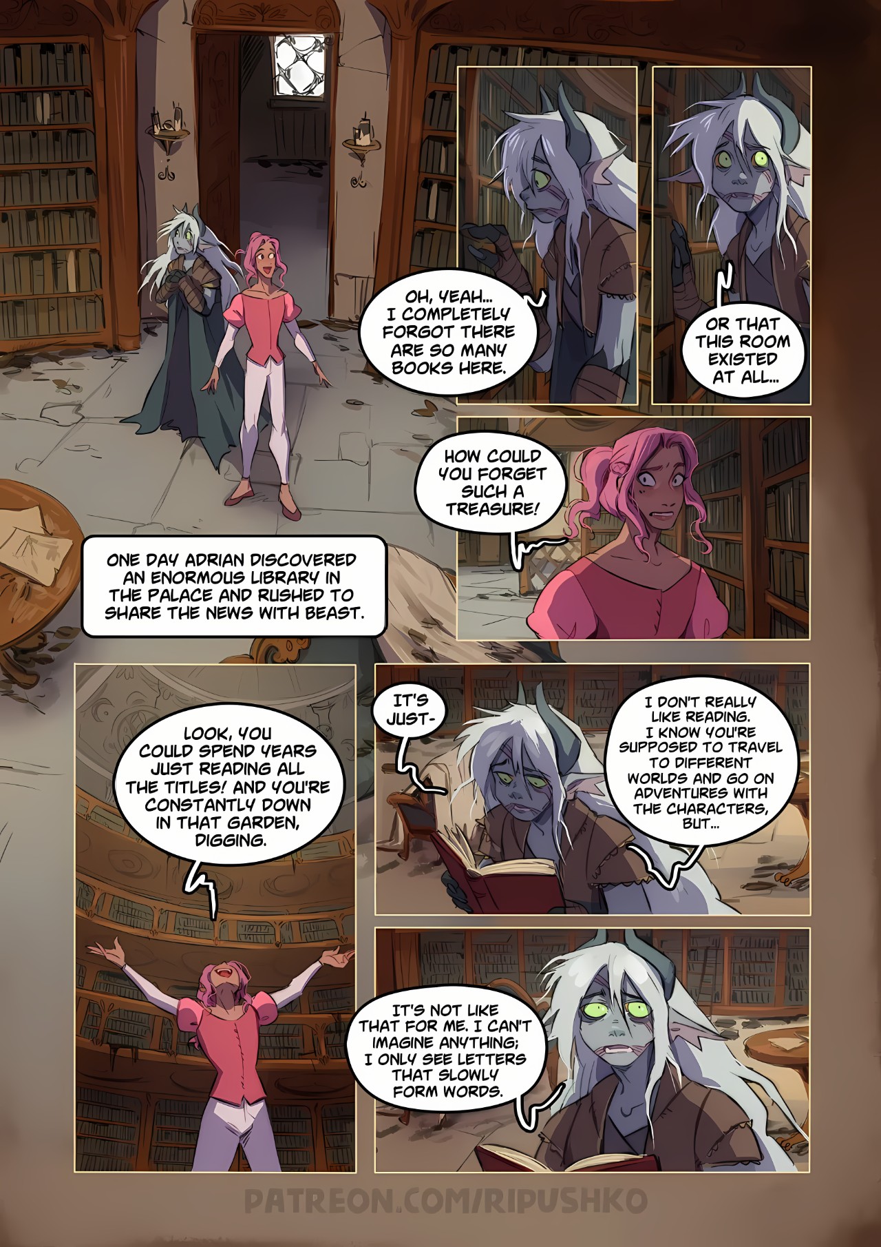 Handsome And The Beast Porn Comics english 17