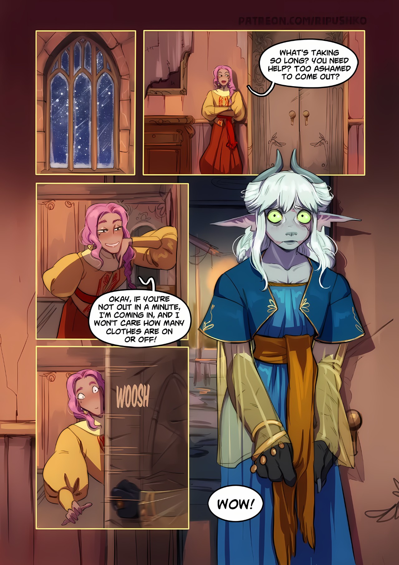 Handsome And The Beast Porn Comics english 24