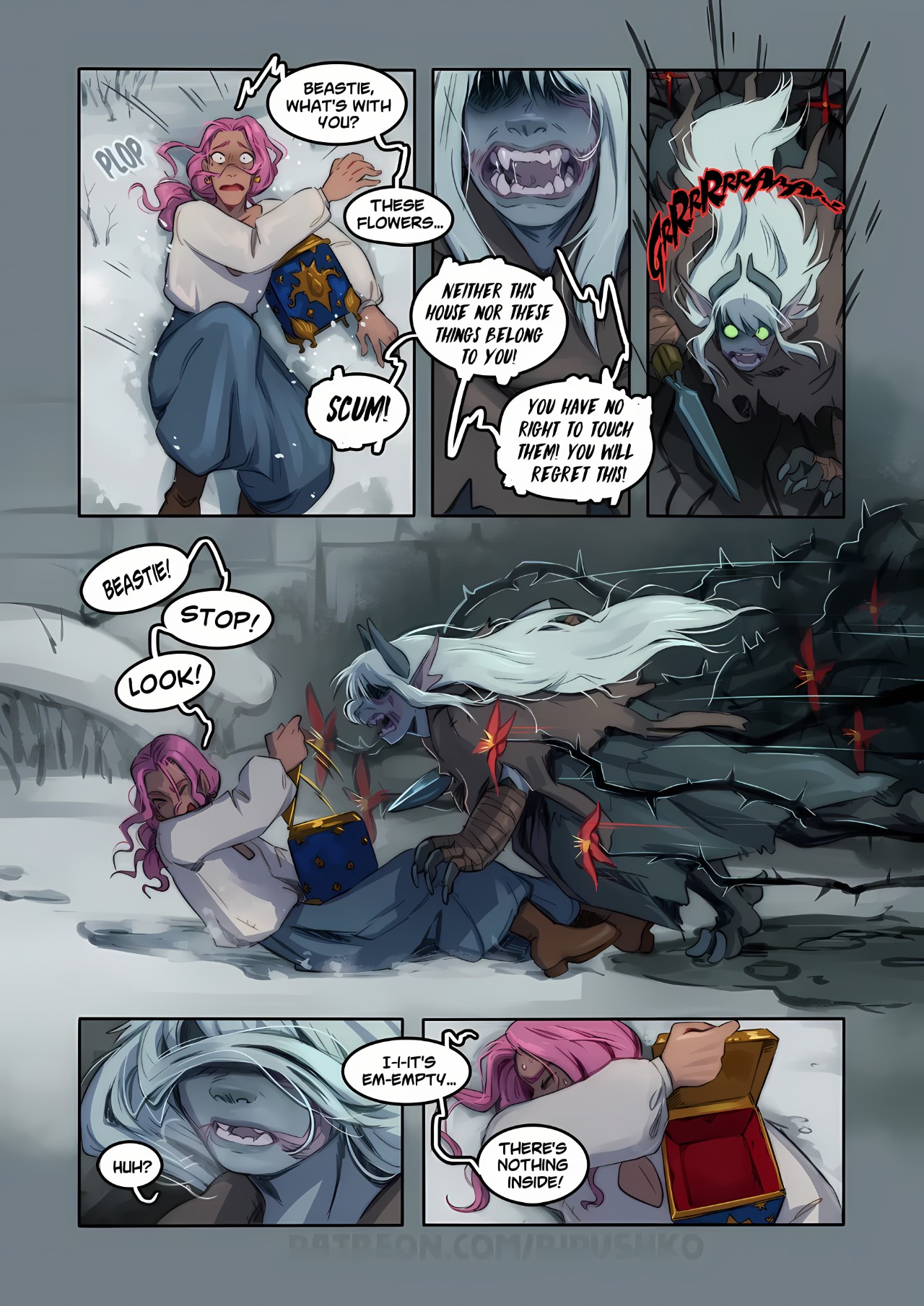 Handsome And The Beast Porn Comics english 52