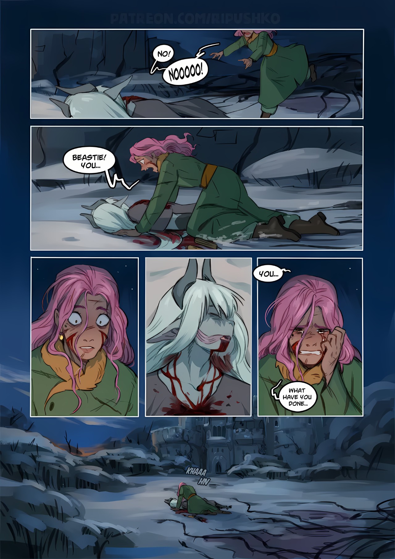 Handsome And The Beast Porn Comics english 60