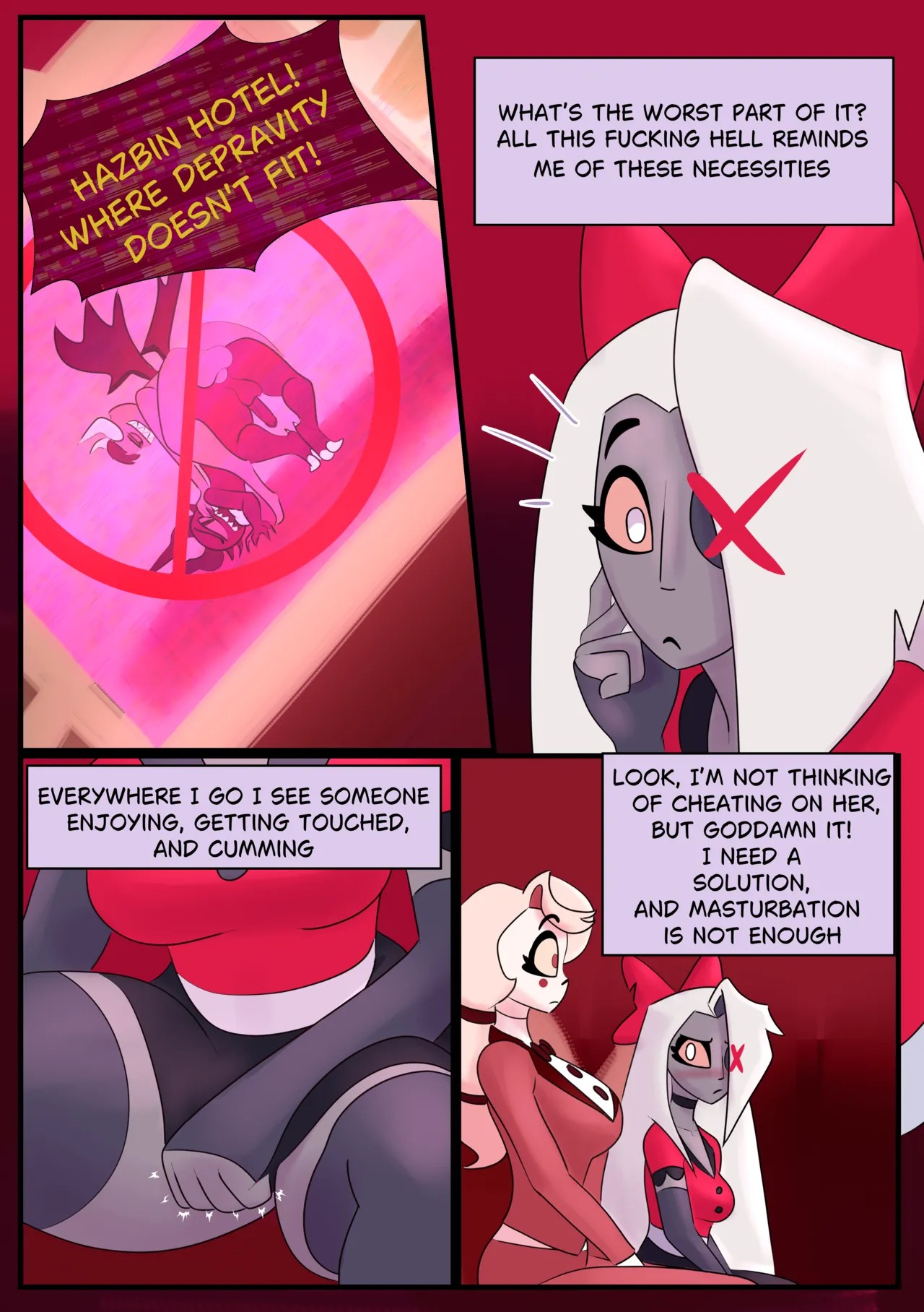 Hazbin Hotel: Strong Bonds Porn Comics english 08