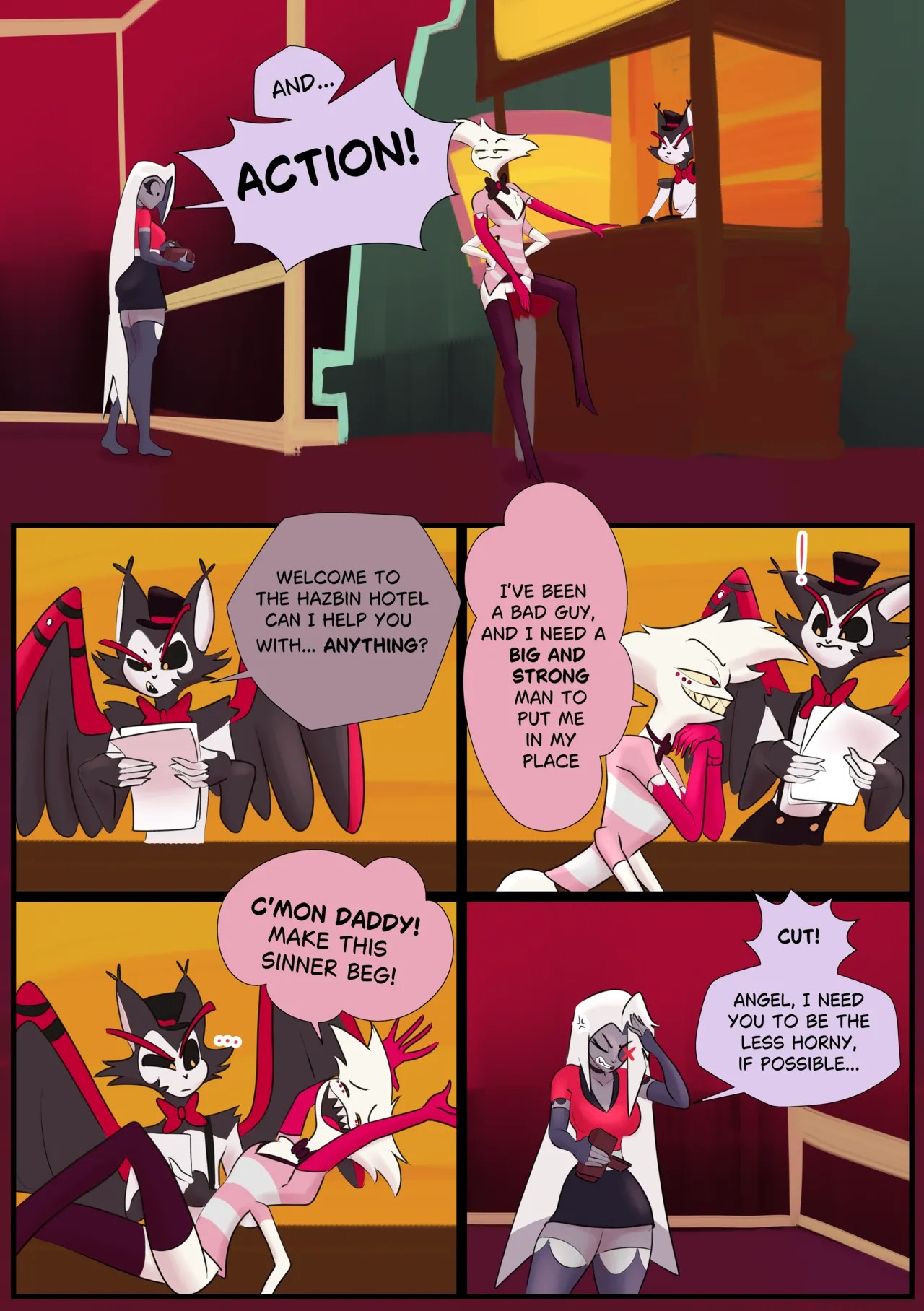 Hazbin Hotel: Strong Bonds Porn Comics english 09
