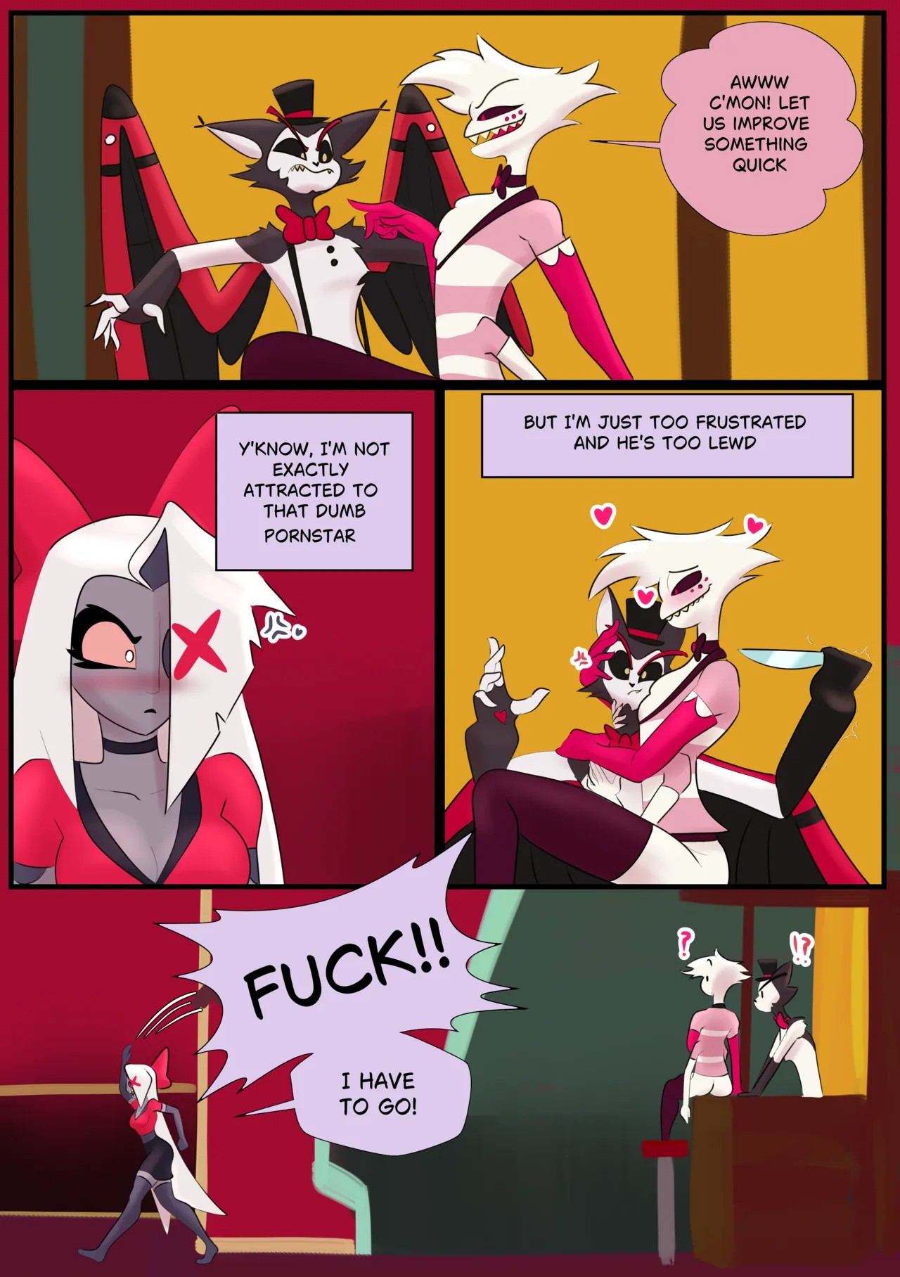 Hazbin Hotel: Strong Bonds Porn Comics english 10
