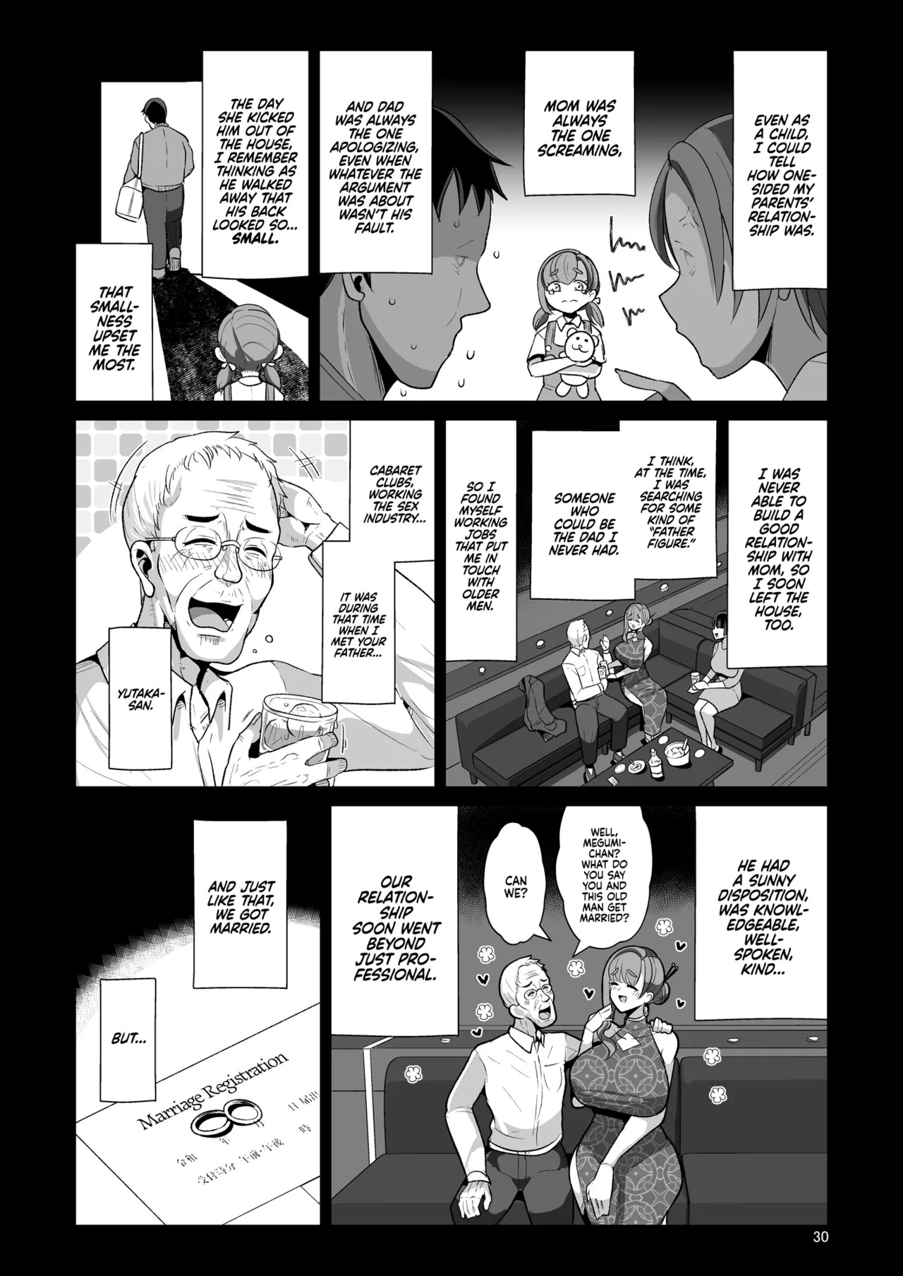 Her, My Younger Well-Endowed Stepmom, And Me, a Sill Old Guy Who's Only Ever Wanted To Be Loved Porn Comics english 32