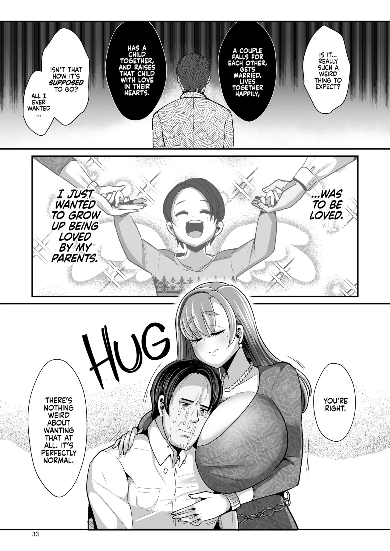 Her, My Younger Well-Endowed Stepmom, And Me, a Sill Old Guy Who's Only Ever Wanted To Be Loved Porn Comics english 35