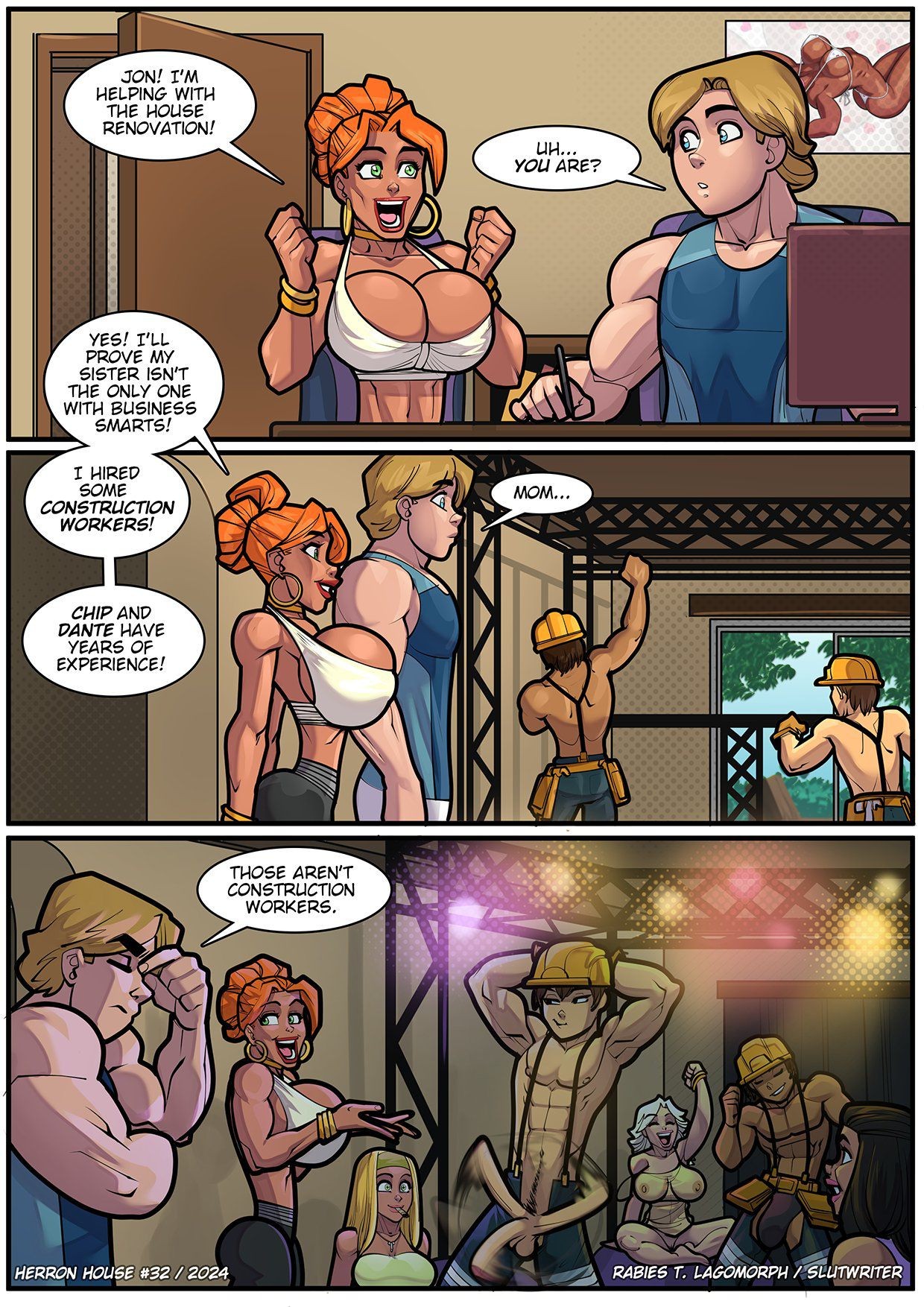 Herron House Porn Comics english 33