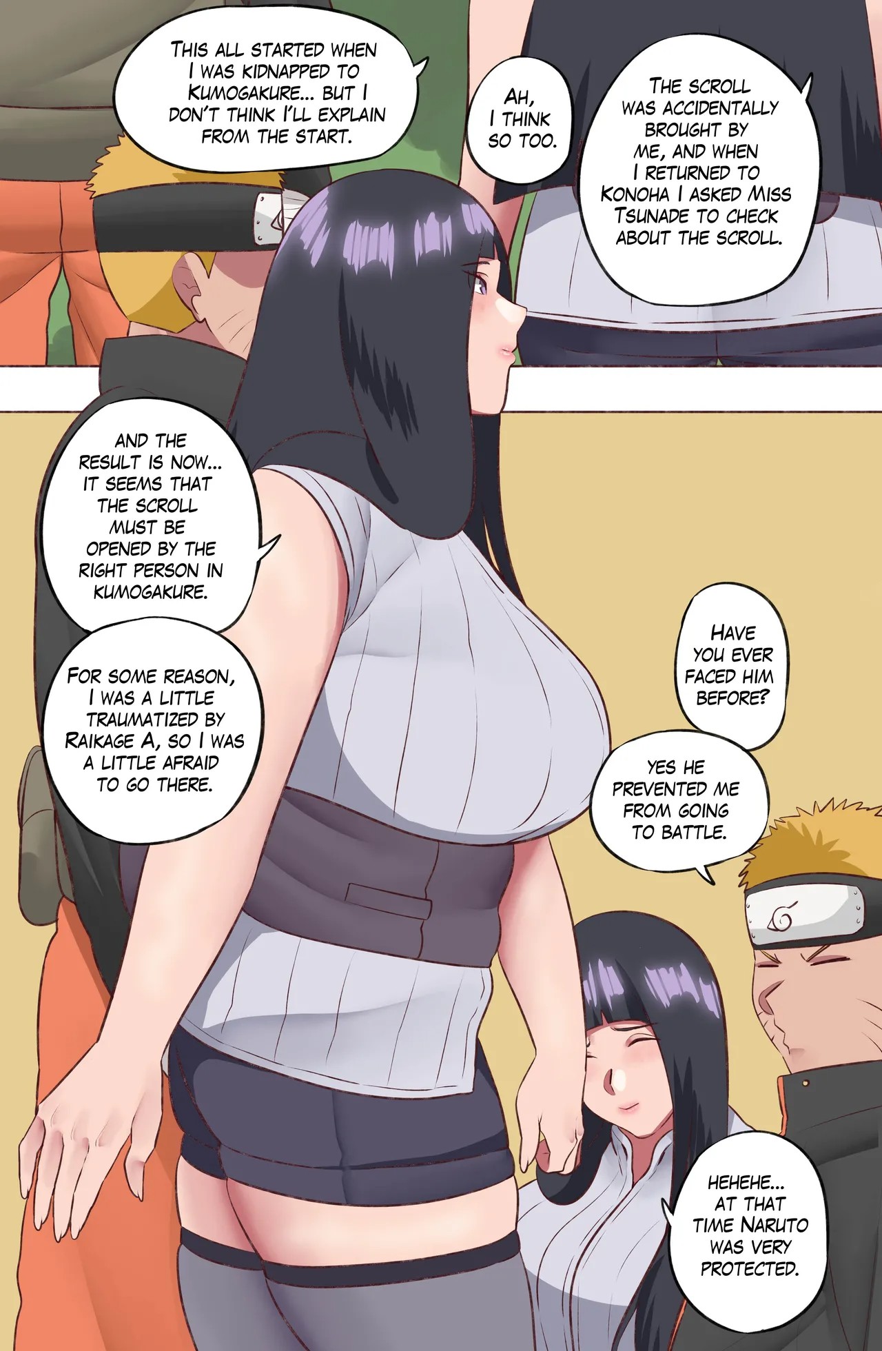 Hinata Secret Jutsu Porn Comics english 04