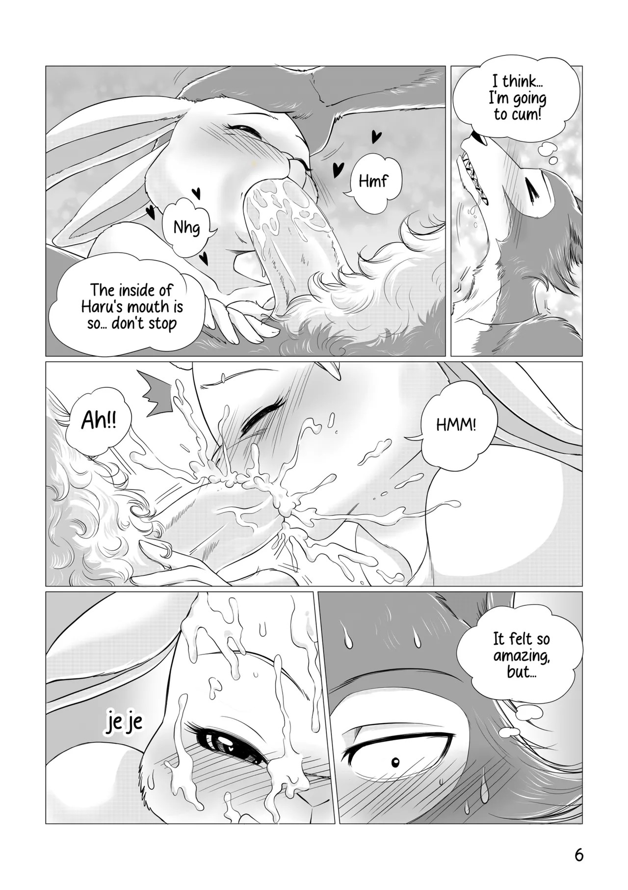 Legoshi x Haru Fanfiction Porn Comics english 06