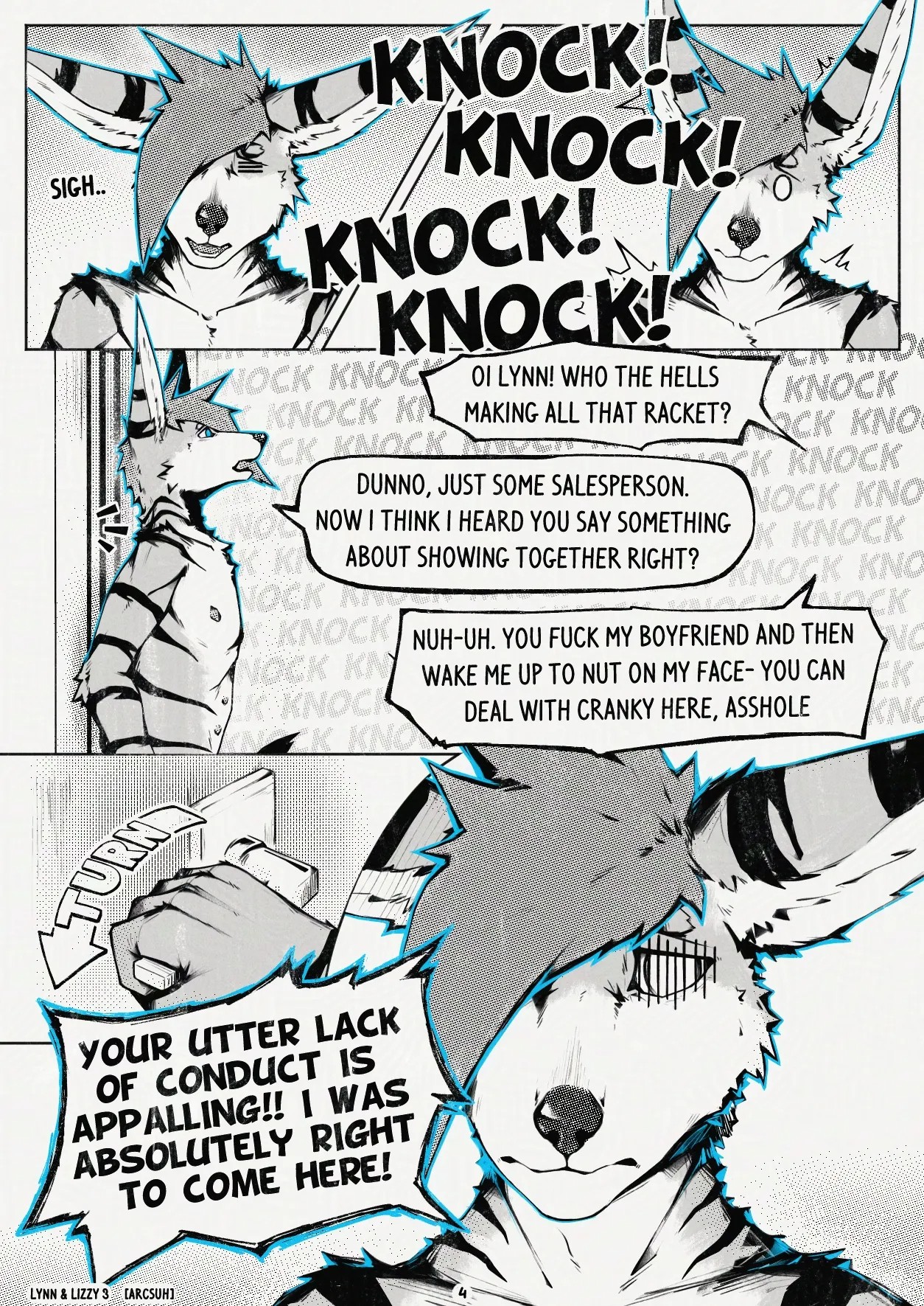 Lynn & Lizzy Part 3 Porn Comics english 03