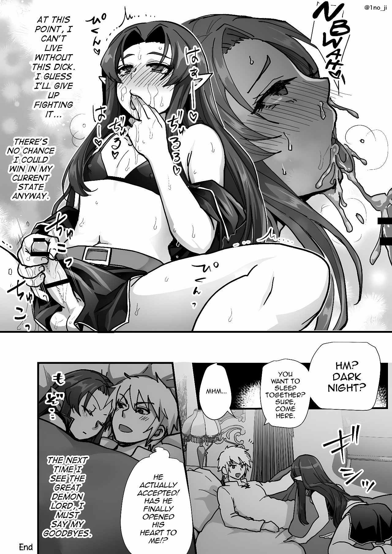 Maou-gun no Moto Kanbu ga Yuusha ni Makete Mesu ni Sareru Hanashi Part 2 Porn Comics english 37