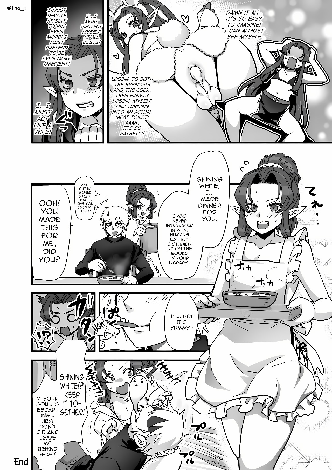Maou-gun no Moto Kanbu ga Yuusha ni Makete Mesu ni Sareru Hanashi Part 2 Porn Comics english 59