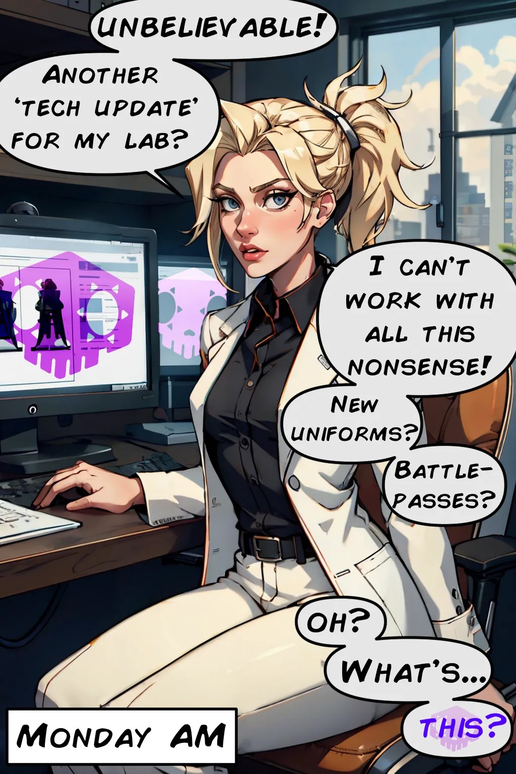 Mercy's OverWrite Porn Comics english 02