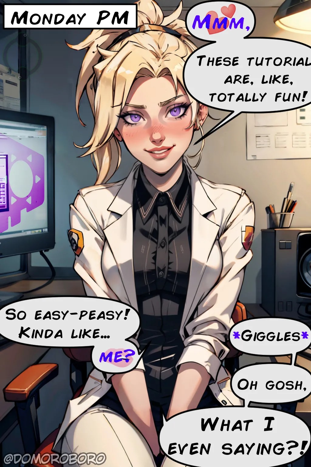 Mercy's OverWrite Porn Comics english 03