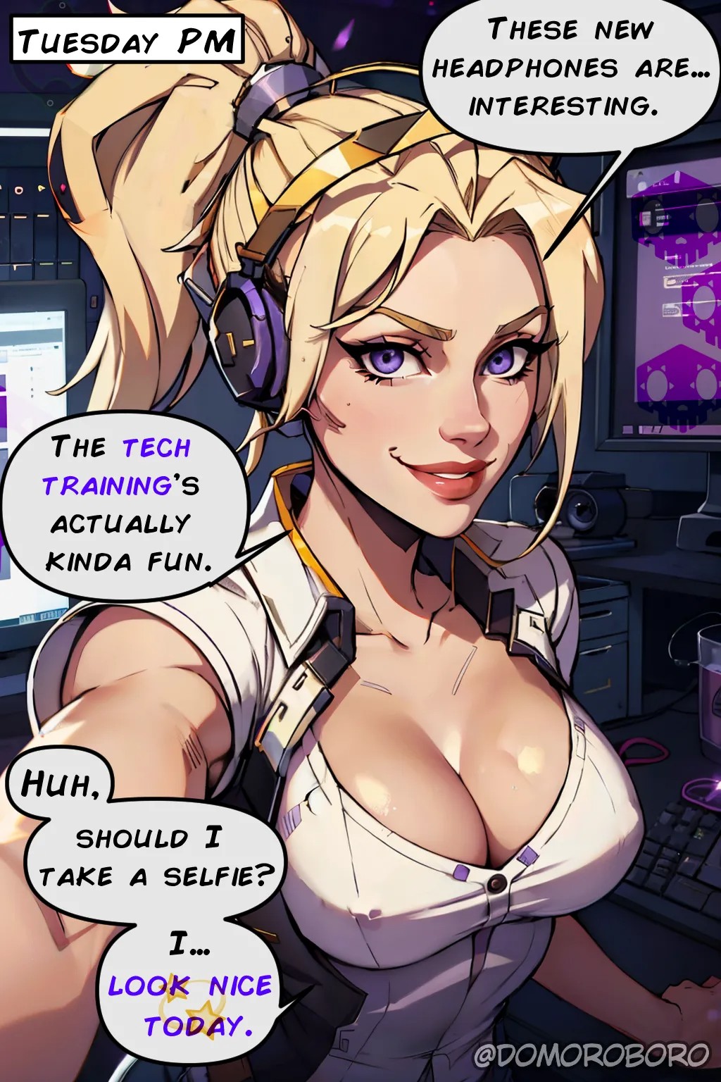 Mercy's OverWrite Porn Comics english 05