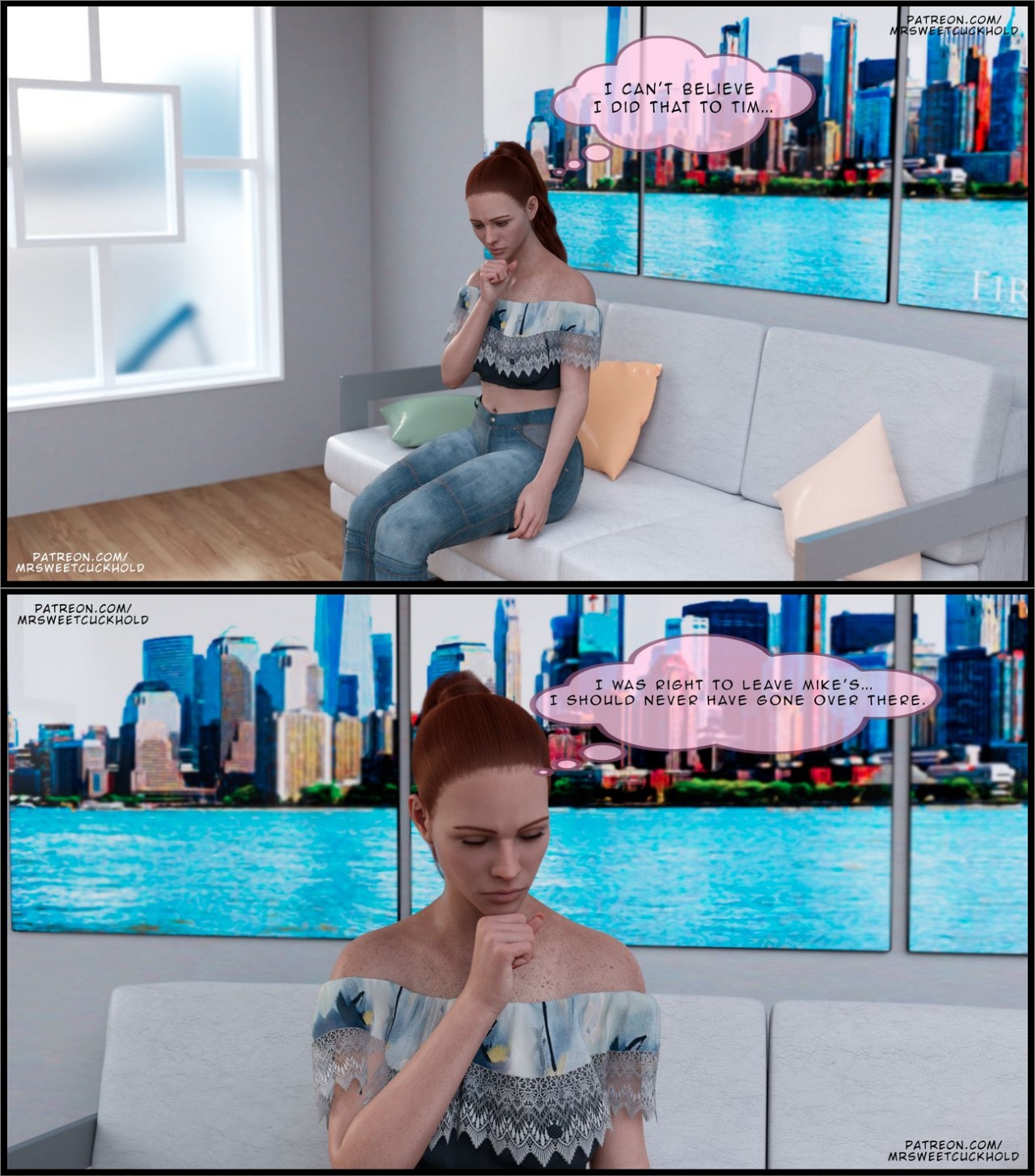 Much Bigger Than My Boyfriend Part 2 Porn Comics english 02