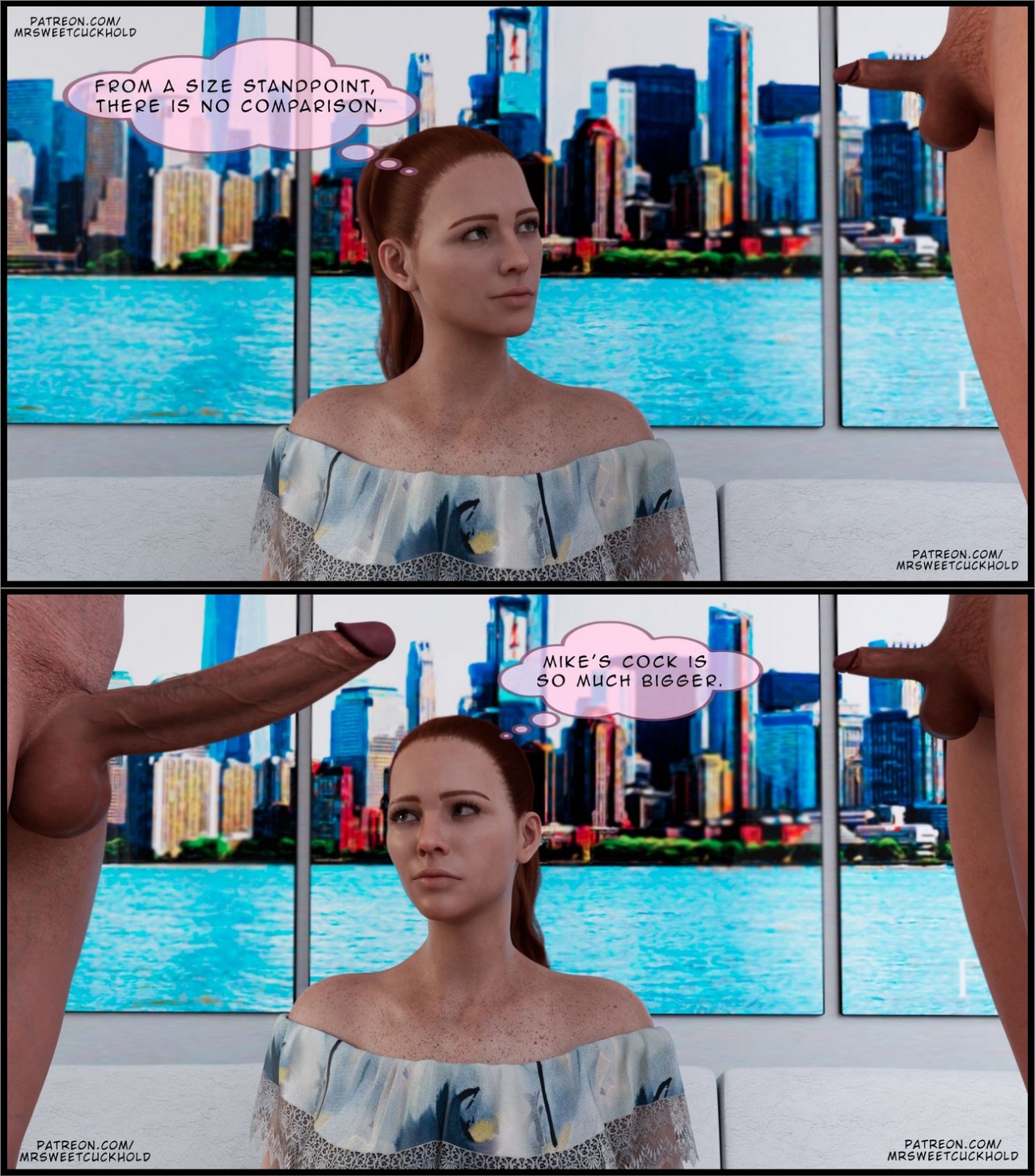 Much Bigger Than My Boyfriend Part 2 Porn Comics english 05
