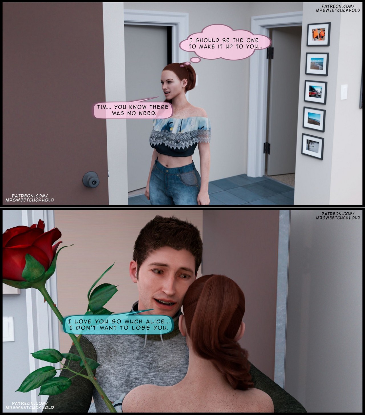Much Bigger Than My Boyfriend Part 2 Porn Comics english 08