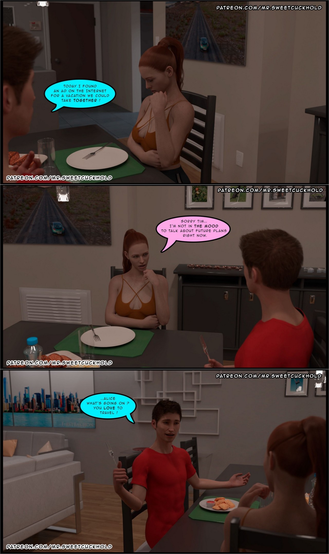 Much Bigger Than My Boyfriend Part 3 Porn Comics english 02