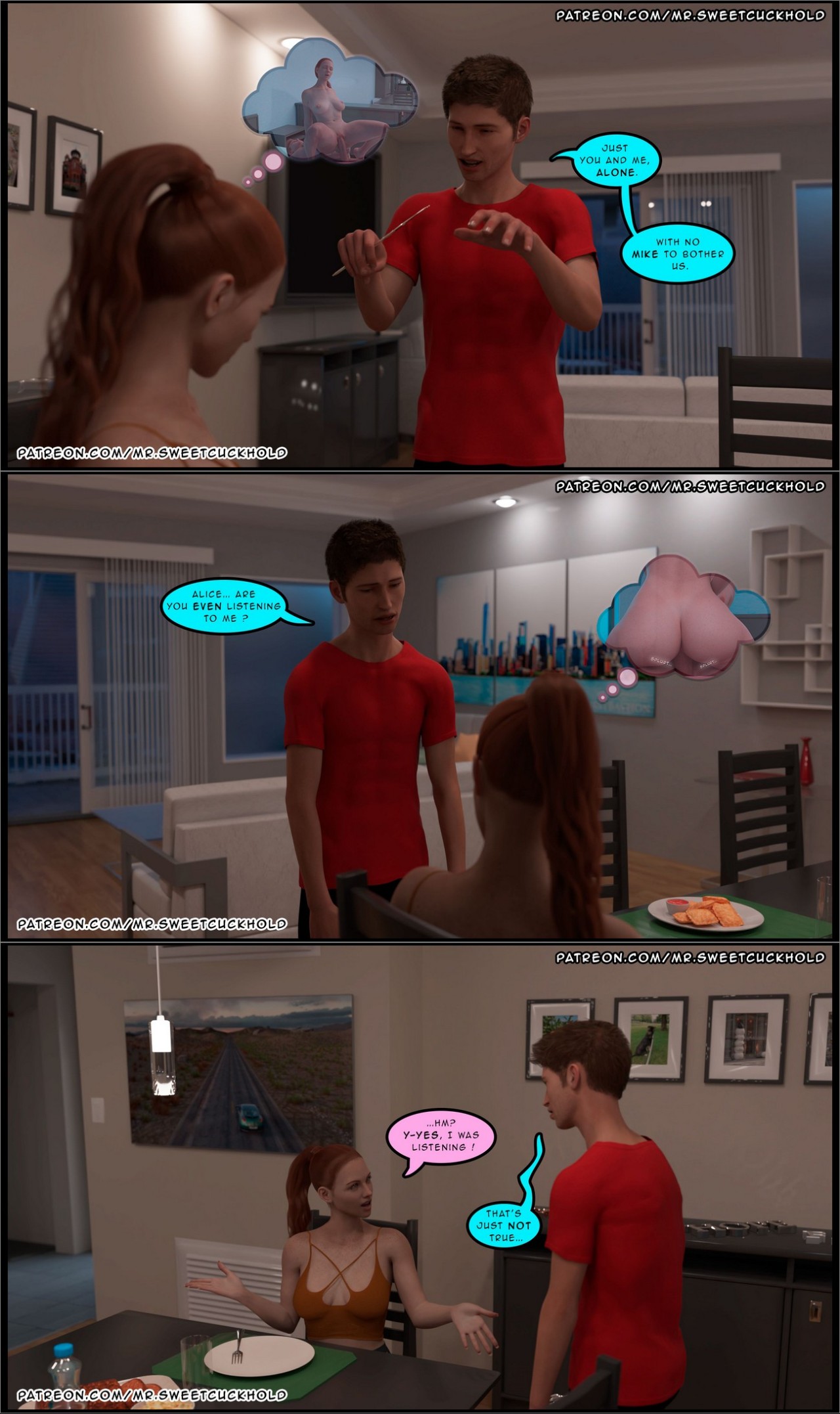 Much Bigger Than My Boyfriend Part 3 Porn Comics english 05
