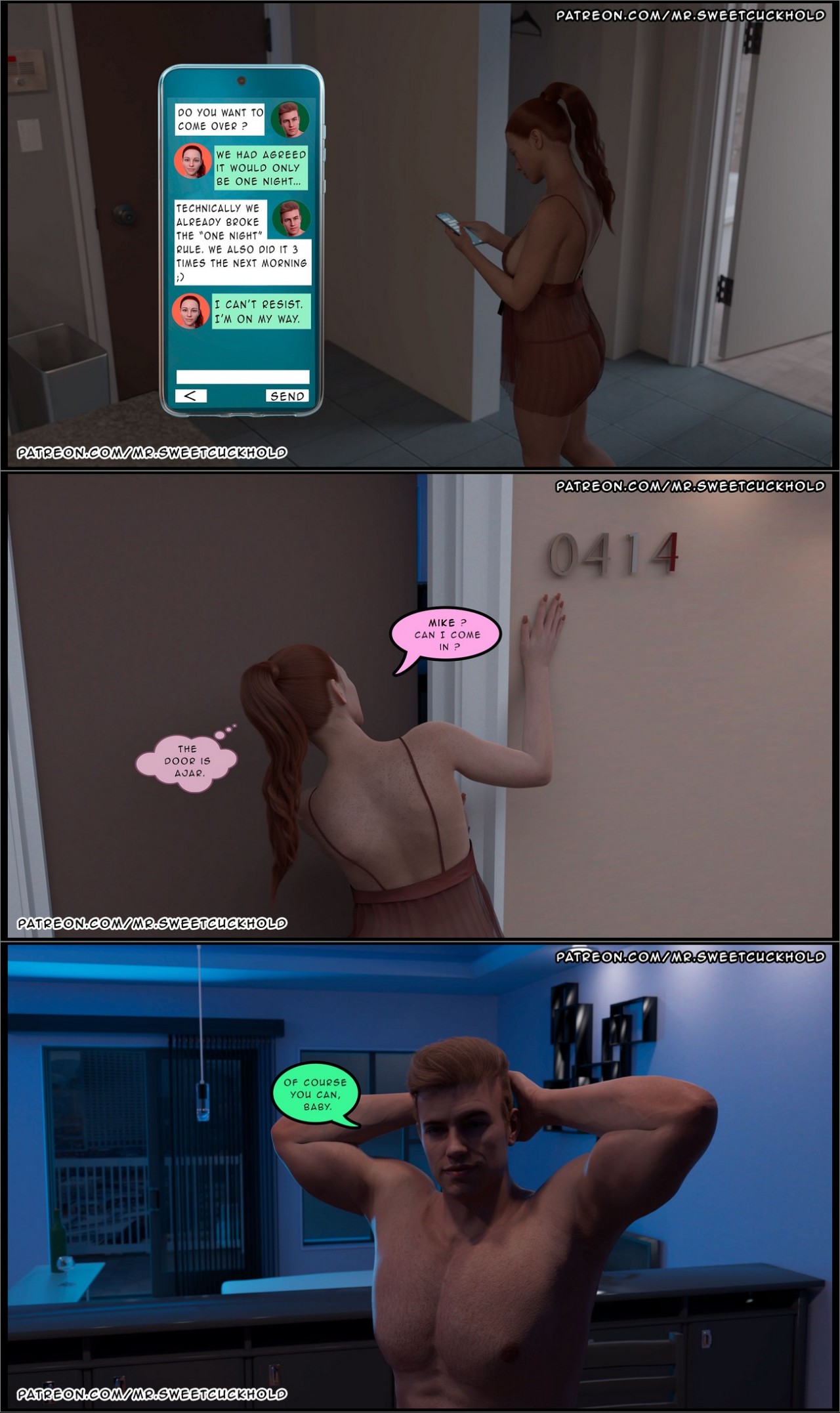 Much Bigger Than My Boyfriend Part 3 Porn Comics english 12