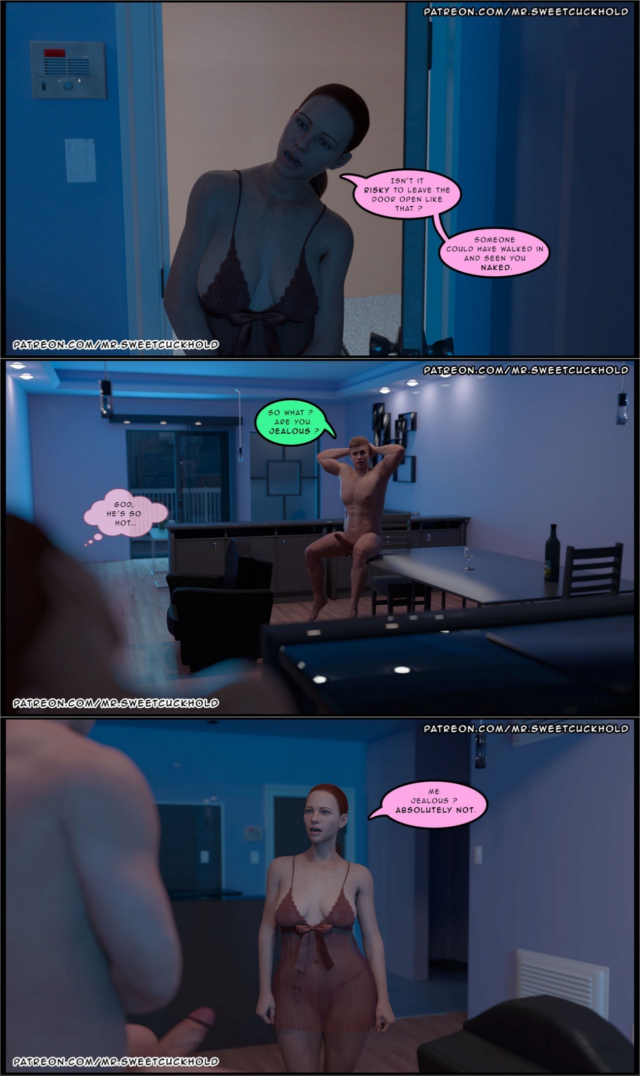 Much Bigger Than My Boyfriend Part 3 Porn Comics english 13