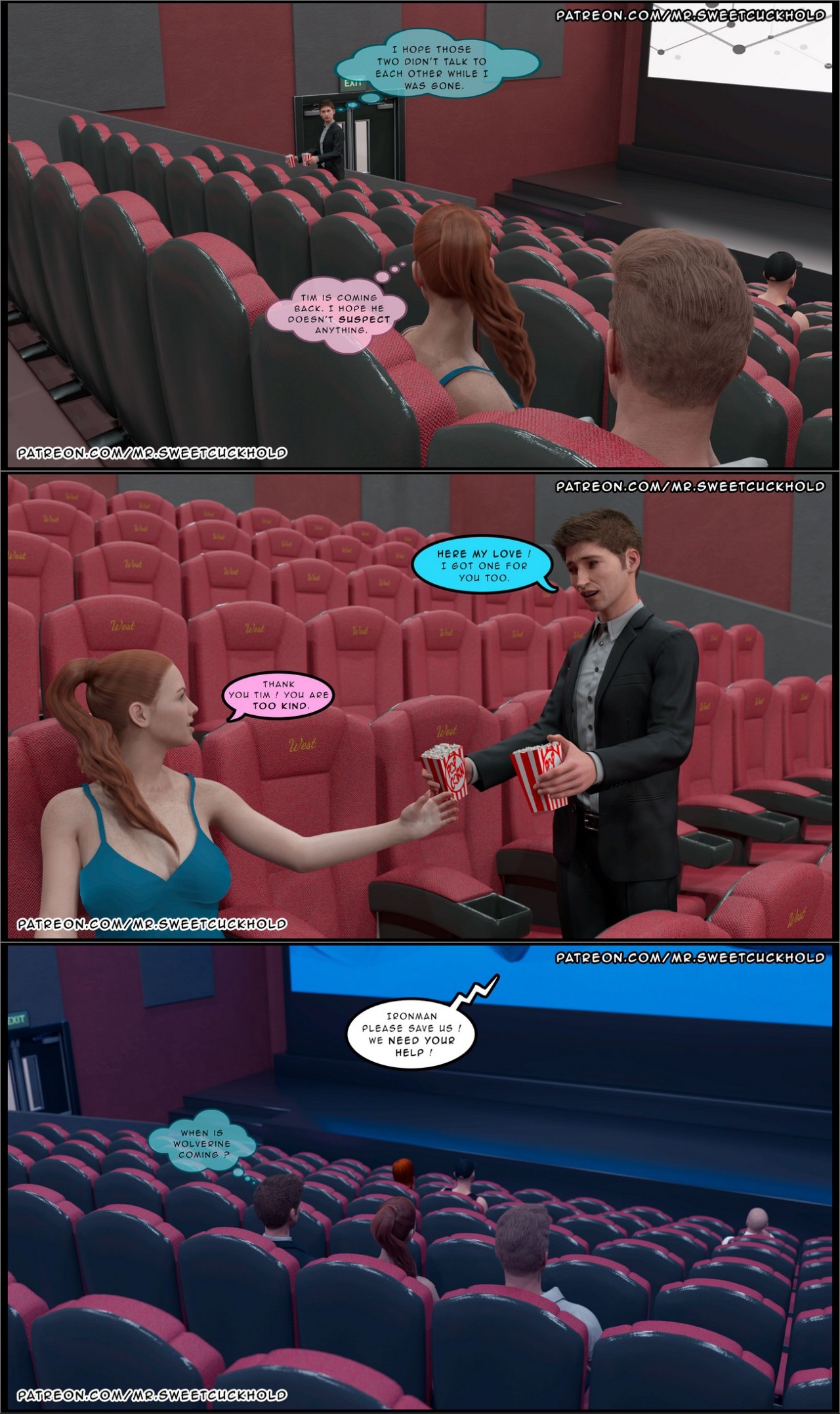 Much Bigger Than My Boyfriend Part 3 Porn Comics english 45