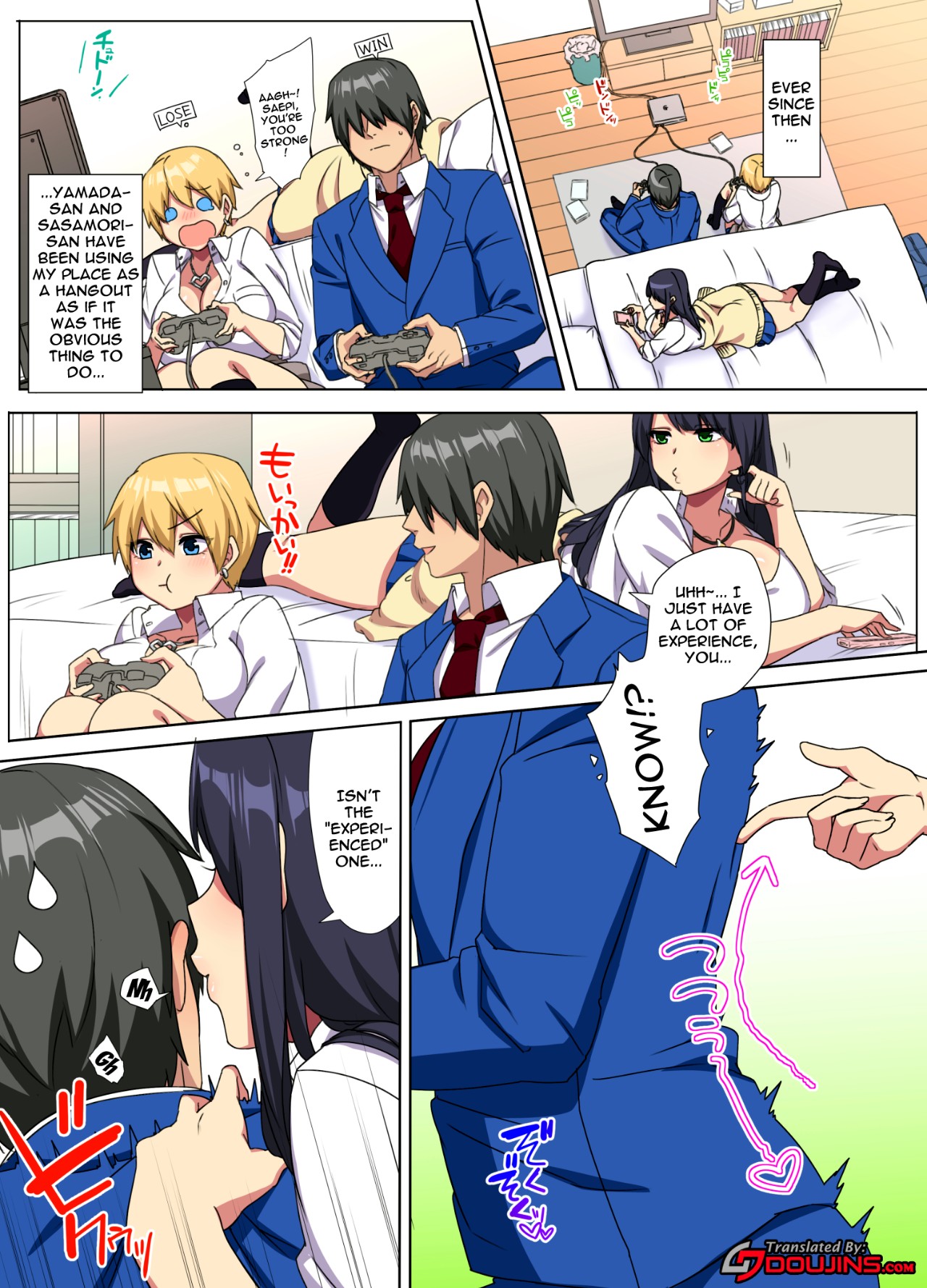  My Big Cock Is Getting Squeezed By Huge Breasted Bitch Gals Part 2 Porn Comics english 03