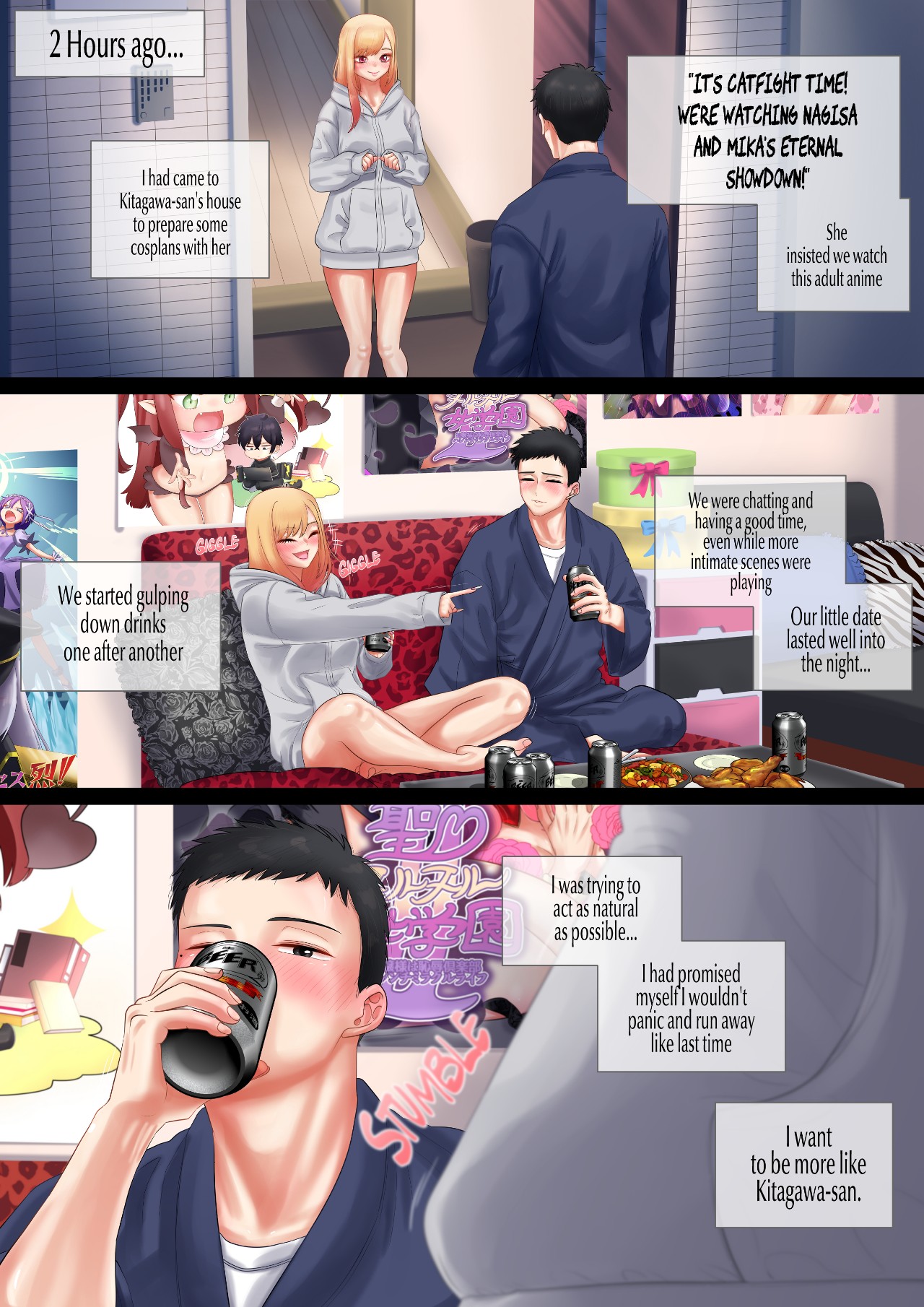 My Dress-Up Fuck Buddy Part 2 Porn Comics english 02