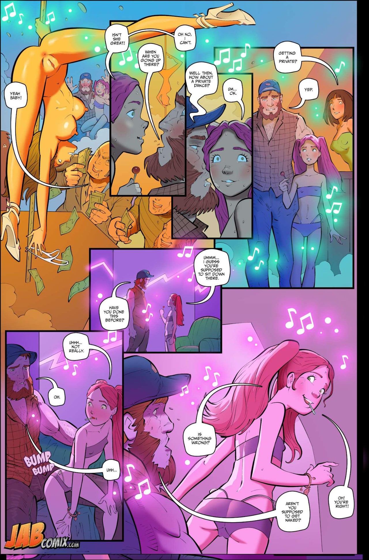 My Stripper Daughter Part 2 Porn Comics english 08