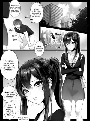 Nanami-chan Can't Resist After a Date! Cafe, Cinema, Love Hotel Porn Comics english 02