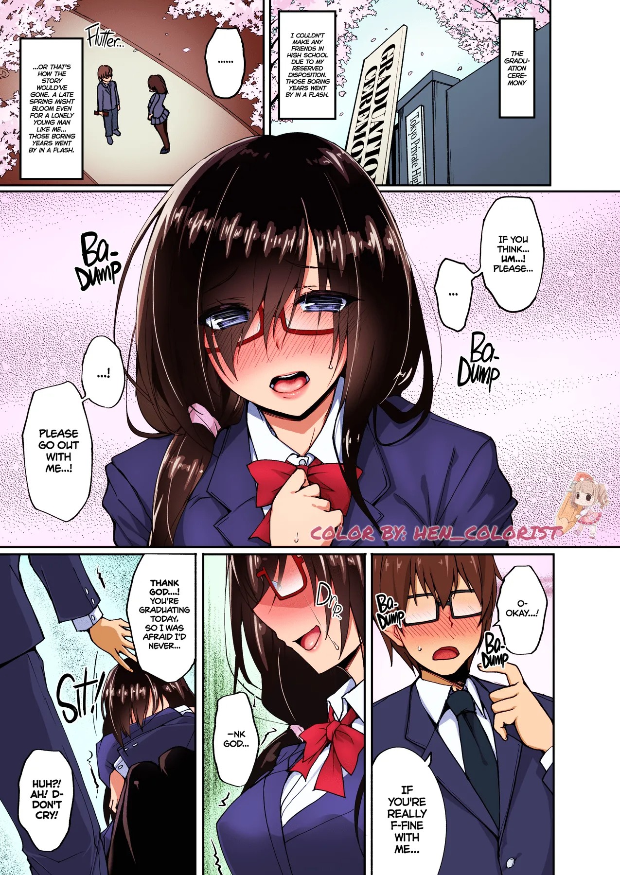 Netorare Junior Girlfriend: Taken And Fucked Behind His Back Porn Comics english 02