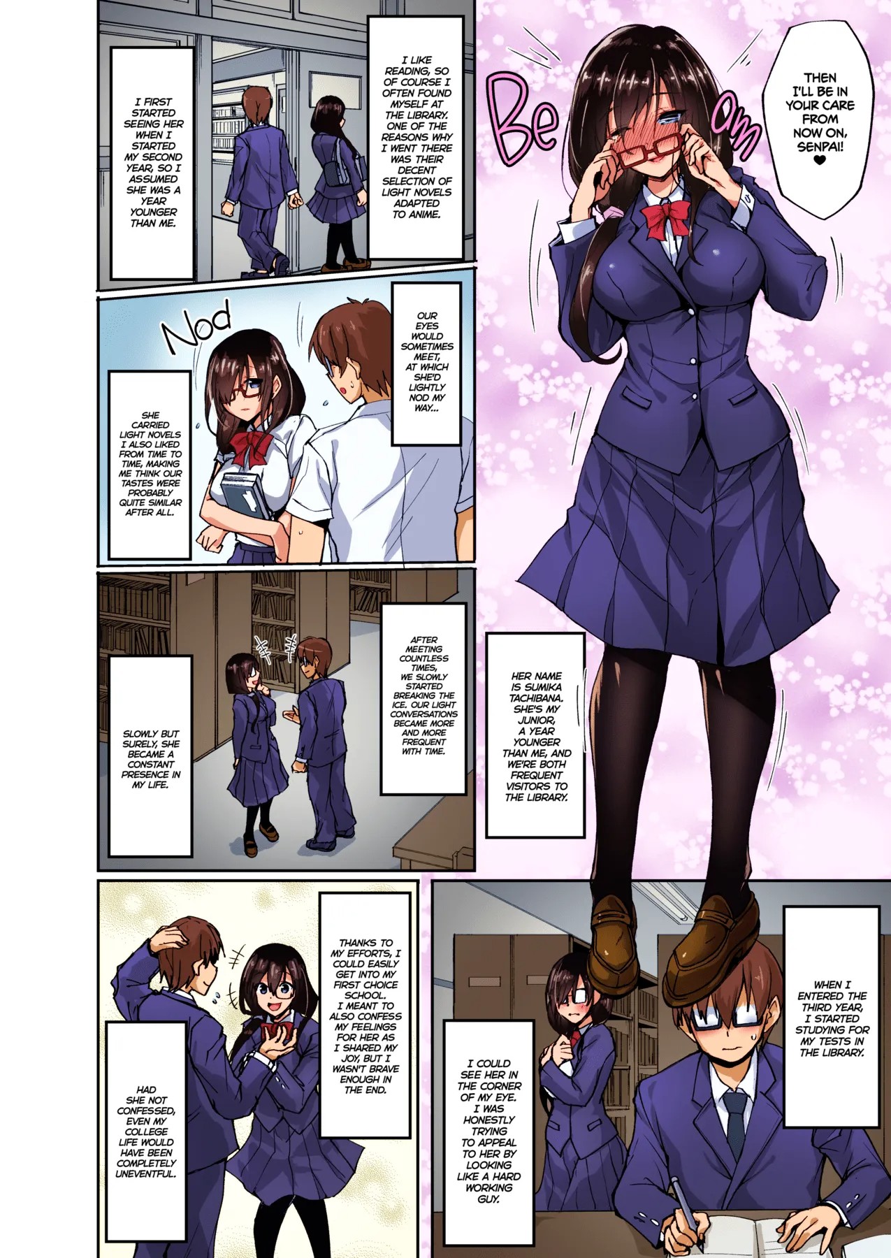 Netorare Junior Girlfriend: Taken And Fucked Behind His Back Porn Comics english 03